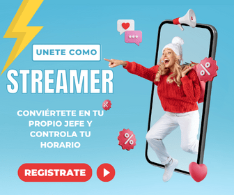 únete como streamer